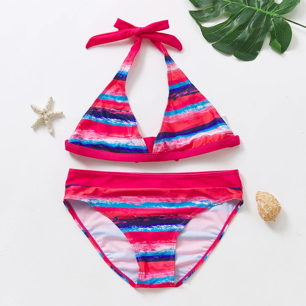 Ocean Twirl: 2-Piece Children’s Swimsuit