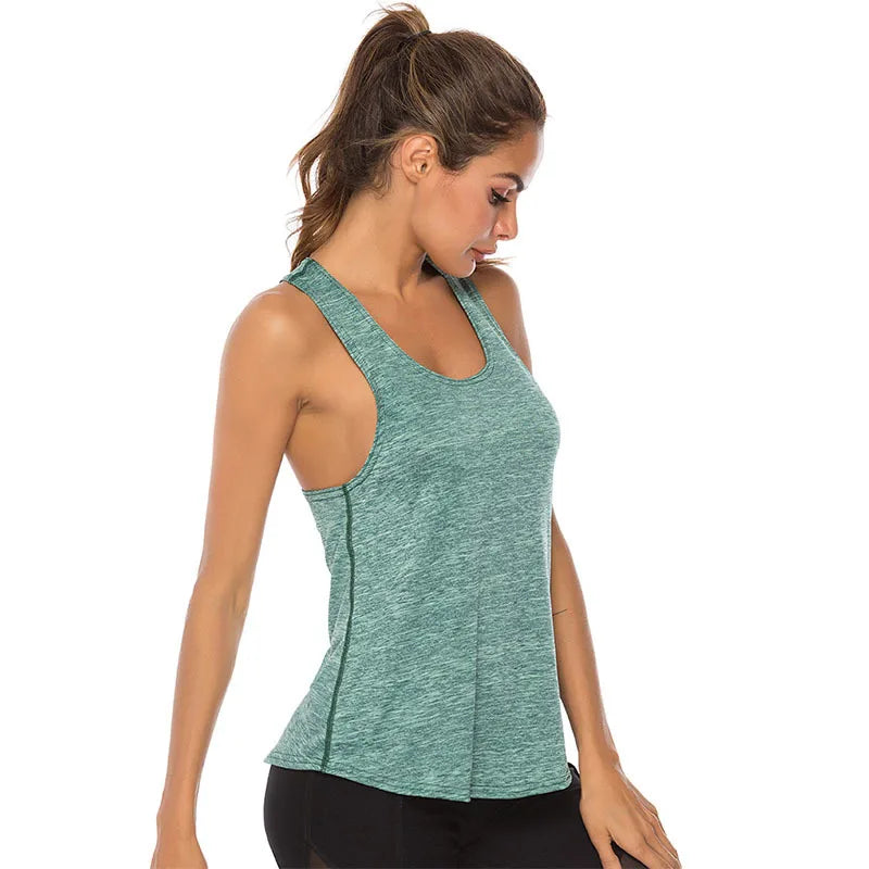 Sleeveless Yoga Women Breathable Sports-Gym wear