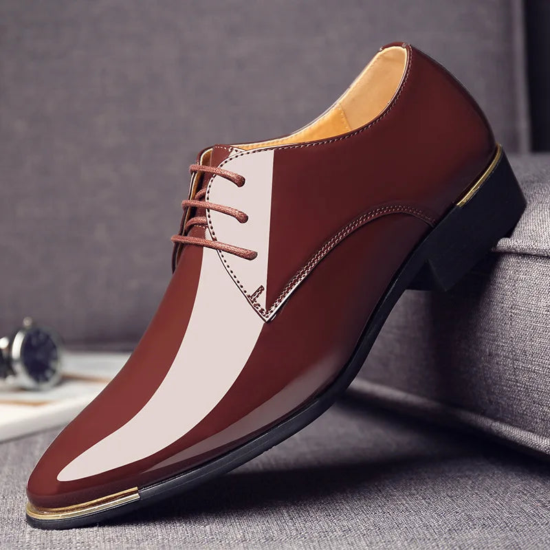 men's classic shoes  wedding Business party 5 colors big size