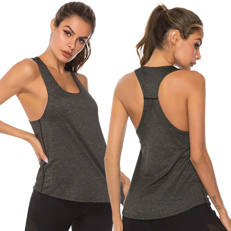 Sleeveless Yoga Women Breathable Sports-Gym wear