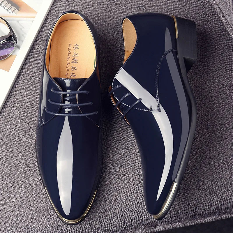 men's classic shoes  wedding Business party 5 colors big size