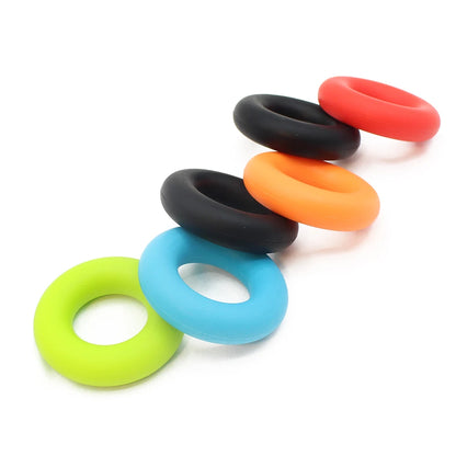 Hand Trainer Carpal Expander Grip Finger Strength Power Gripper Gripping Ring Stress Relief Gym