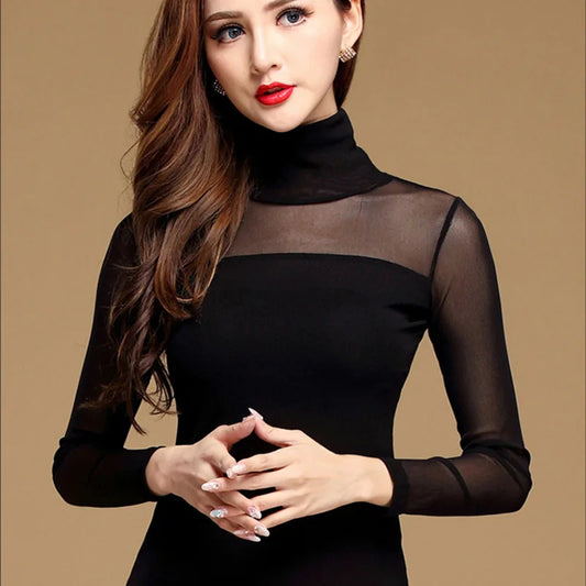 Simple & Sexy Long Sleeve Women's Blouse - Lovely Colors, Casual Chic