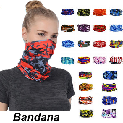 Fashion Men Women Head Face Neck Sunshade Collar Gaiter