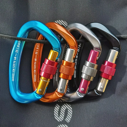 Peak Lock: 25KN Safety Carabiner for Climbers