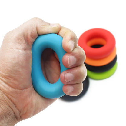 Hand Trainer Carpal Expander Grip Finger Strength Power Gripper Gripping Ring Stress Relief Gym