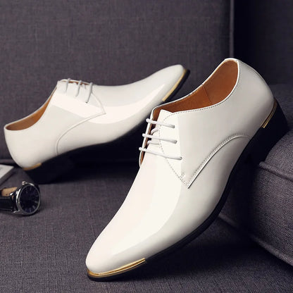 men's classic shoes  wedding Business party 5 colors big size