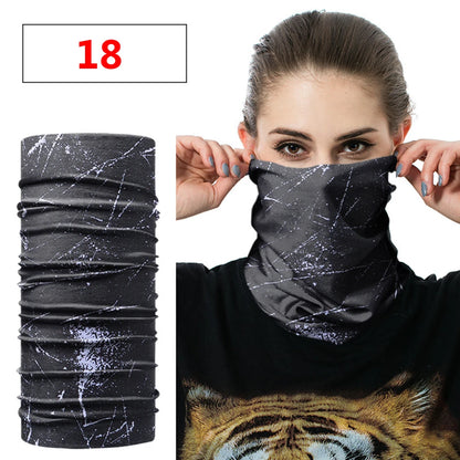 Fashion Men Women Head Face Neck Sunshade Collar Gaiter