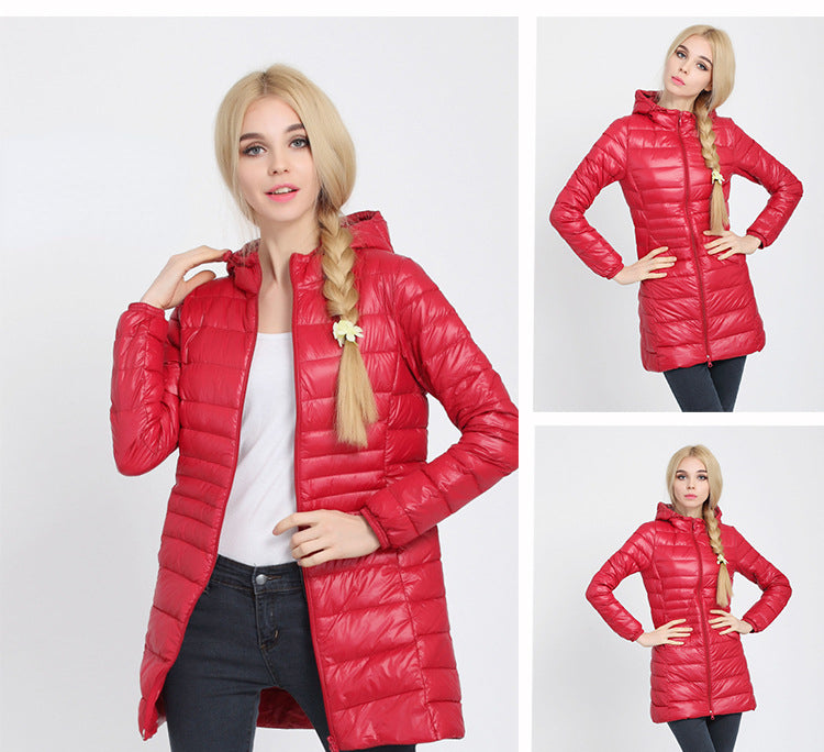 Women's Lightweight Down Jacket - 12 Colors