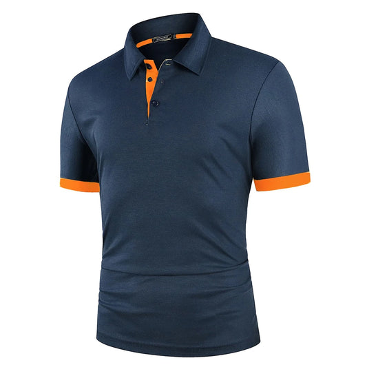 Classic Contrast Half Sleeve Polo