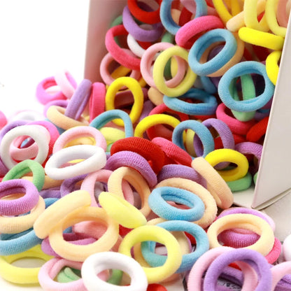 Colorful Nylon Hair Bands - 100/200pcs