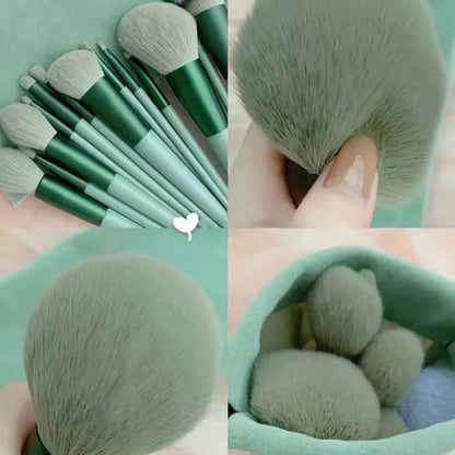 Soft Fluffy Makeup Brushes - 13pcs Set