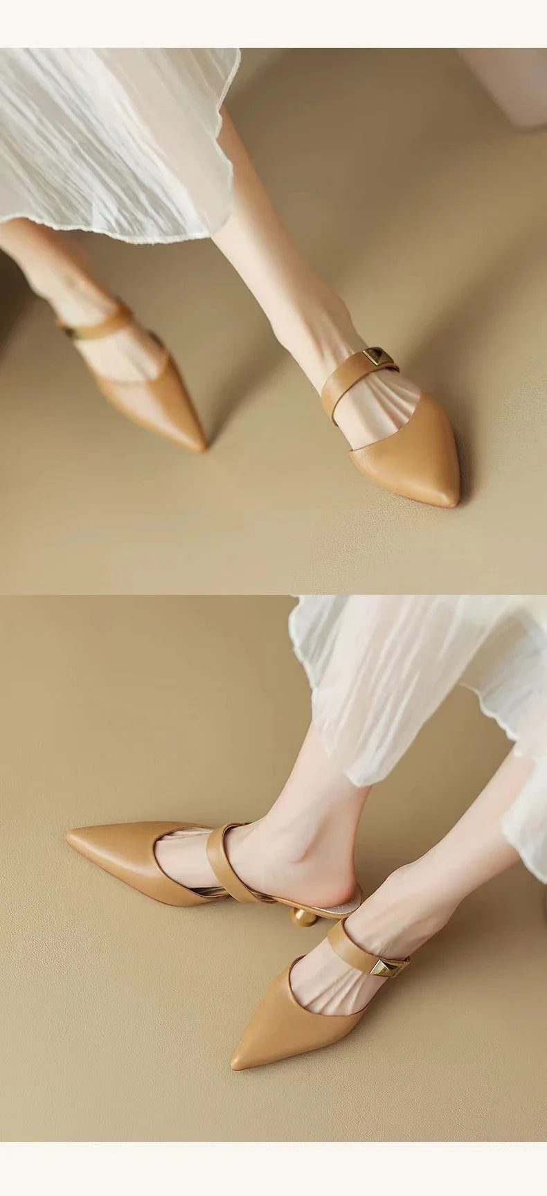 Women Summer Sandals Fashion Casual Med Heels Shoes