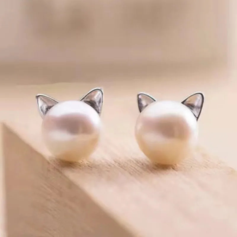 Feline Finesse: Cute Cat Earrings Line