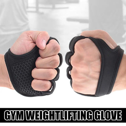 Women Hand Wrist Palm Protector Gloves Gym Fitness Heavy Glove