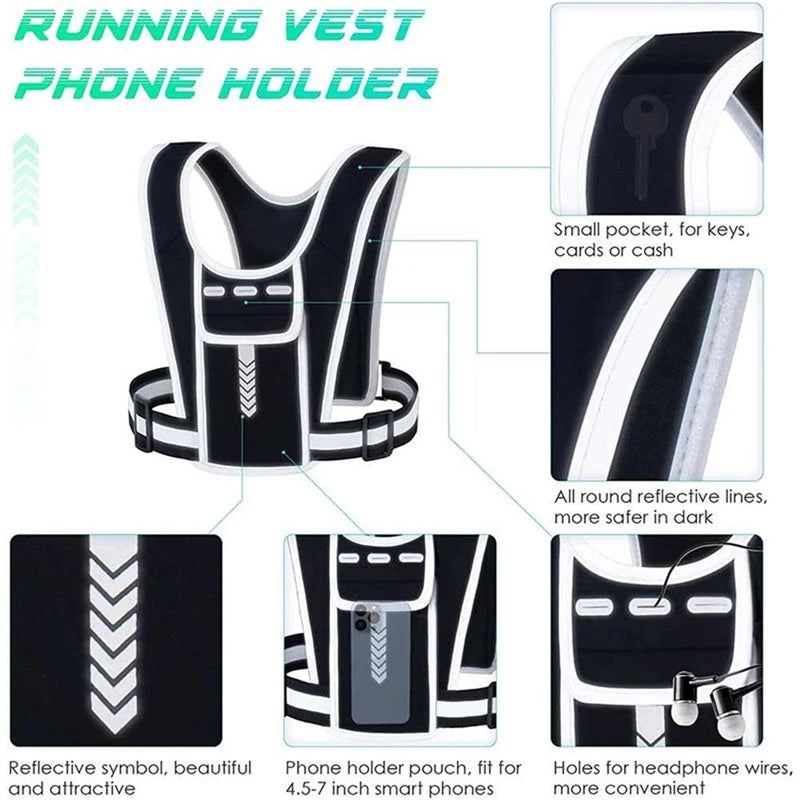 Night Runner: Reflective Backpack & Vest Collection 2025