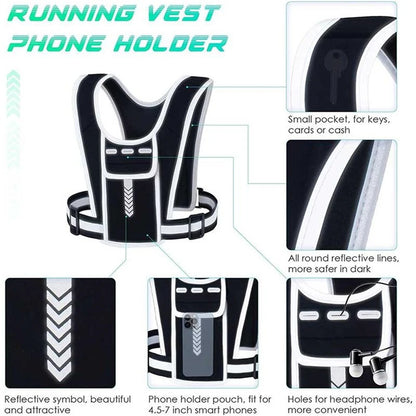 Night Runner: Reflective Backpack & Vest Collection 2025