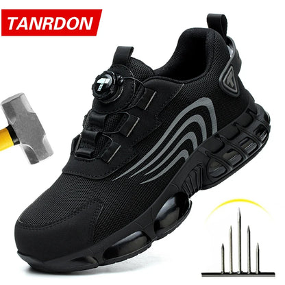 safety & casual shoes for engineer & workers for men, anti-impact and anti-piercing work shoes, sport shoes style