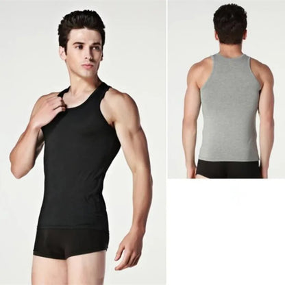 Hot Sale 3pcs / 100% Cotton Mens Vest  Sleeveless