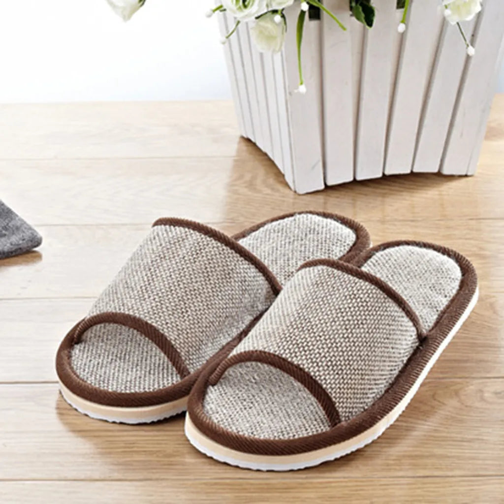 flat Men's Women's Slippers Fashion Home