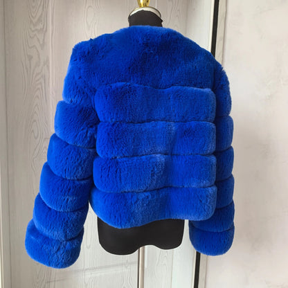 Winter Glam: High Quality Fur Jacket