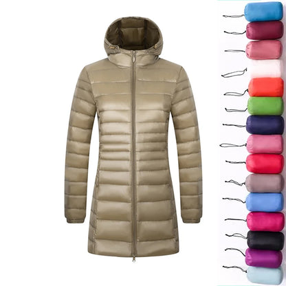 Women's Lightweight Down Jacket - 12 Colors