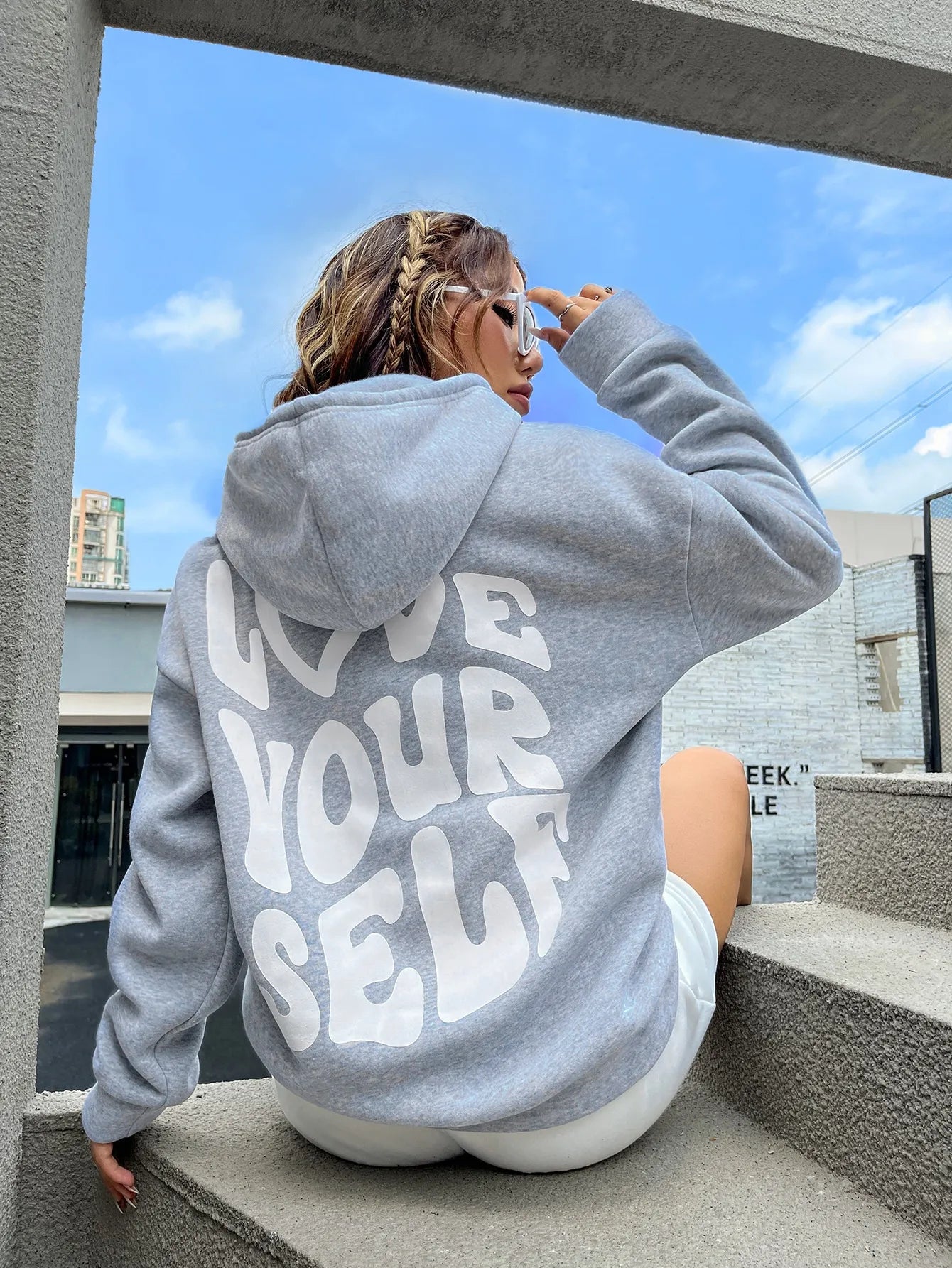 Trendy Bliss: Love Yourself Hoodie