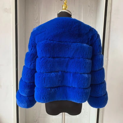 Winter Glam: High Quality Fur Jacket