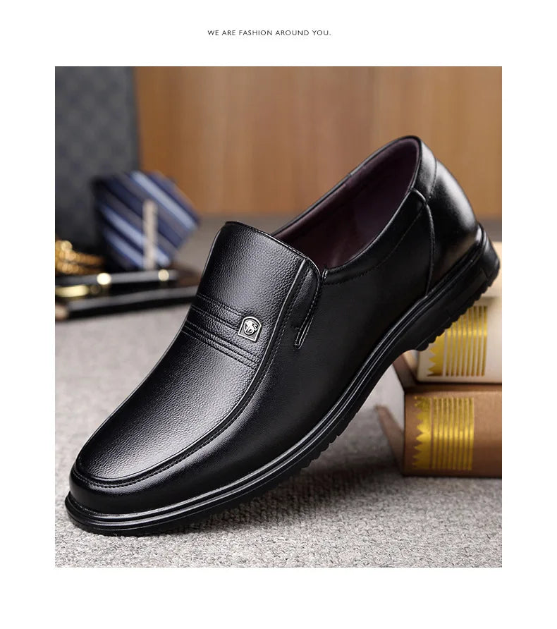 Men's Loafers, Handmade Genuine Leather Shoes