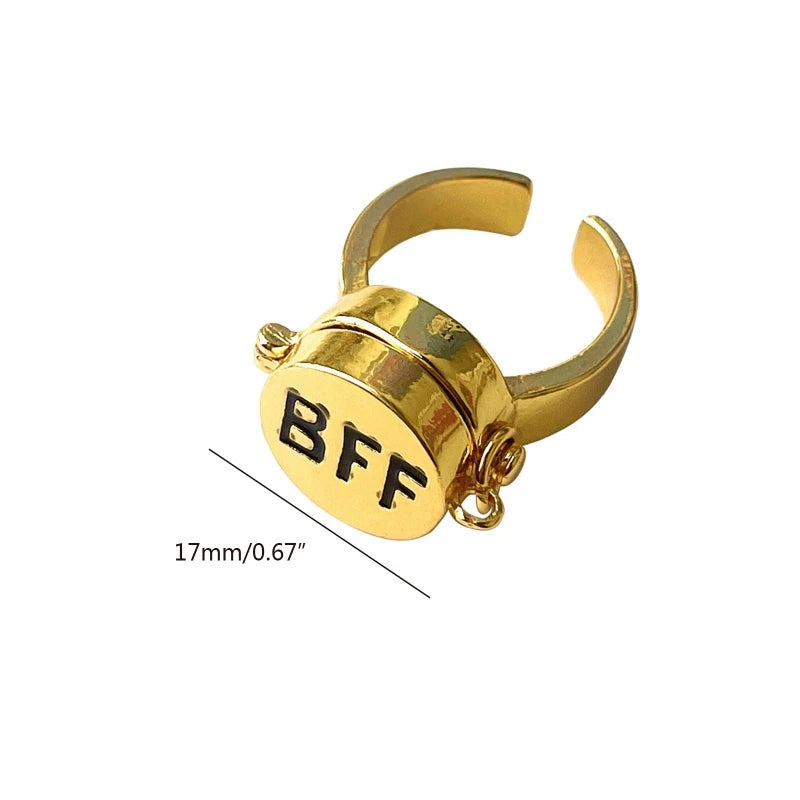 Forever Anime BFF Rings