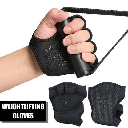 Women Hand Wrist Palm Protector Gloves Gym Fitness Heavy Glove