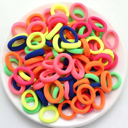 Colorful Nylon Hair Bands - 100/200pcs