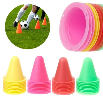 Soccer Marker Cones Set - 10pcs