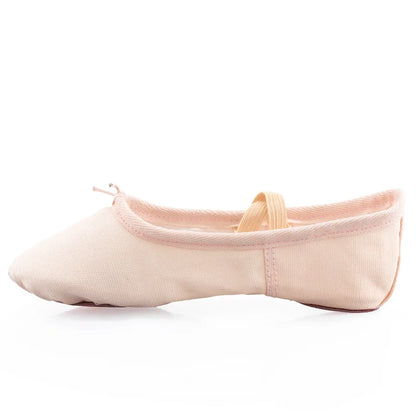 Ballet Shoes Canvas for Girls Dance Slippers  for Kids Ballerina