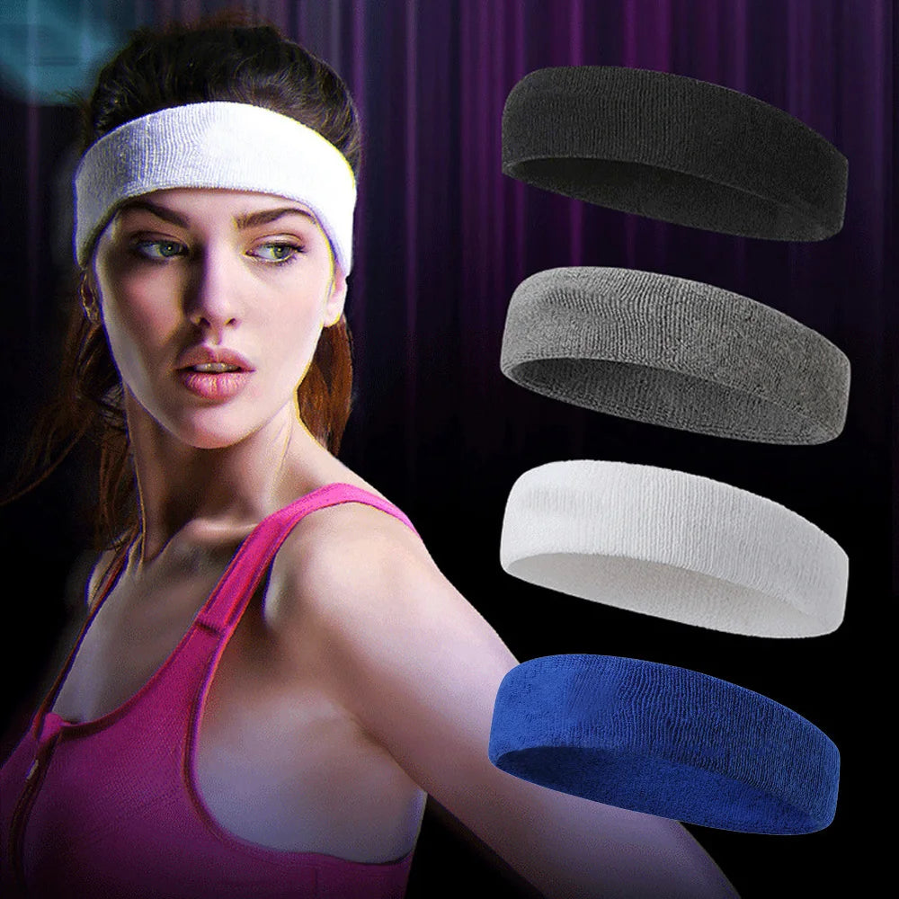 Unisex Sport Sweatband Headband for Men Women U