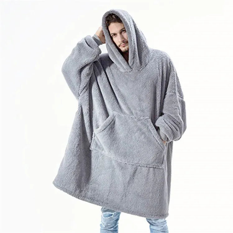 Women's Double-Faced Fleece Hoodie for Winter 2025