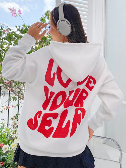 Trendy Bliss: Love Yourself Hoodie