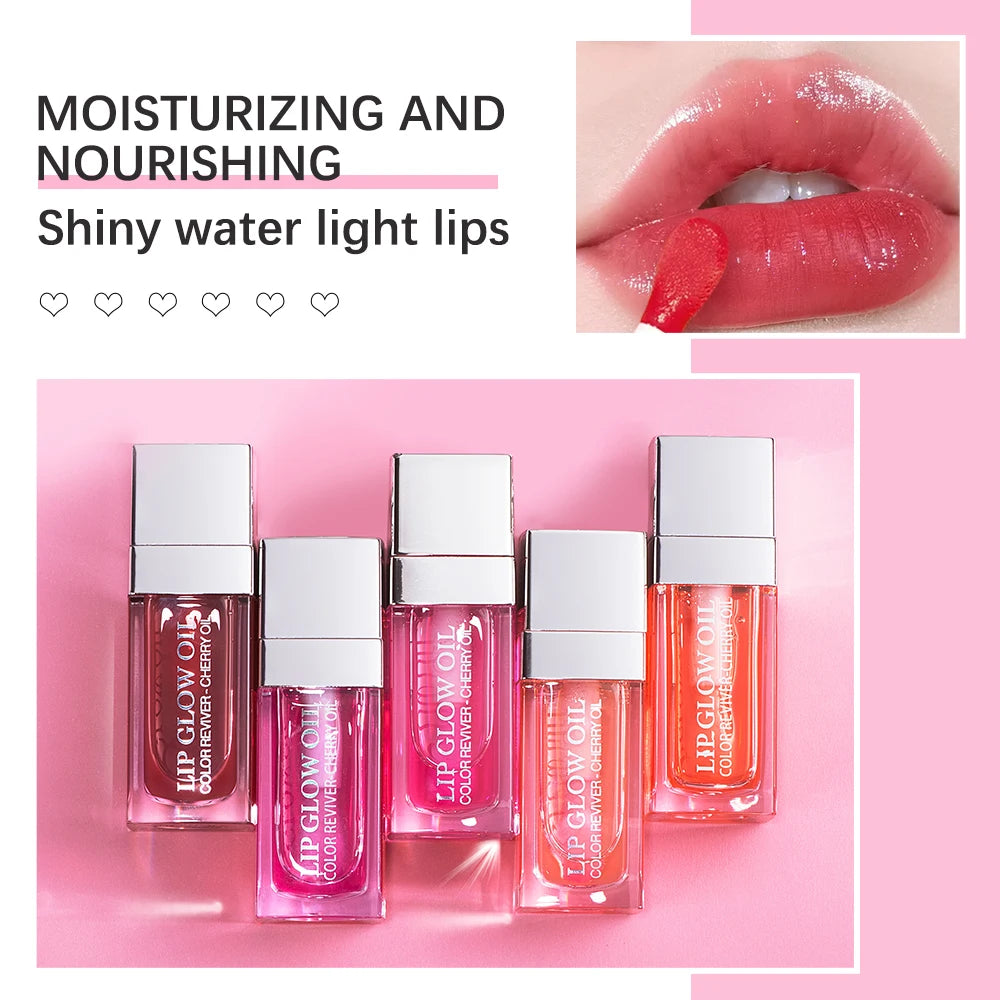 Crystal Jelly Moisturizing Lip Oil Plumping Lip Gloss Makeup Sexy Plump Lip