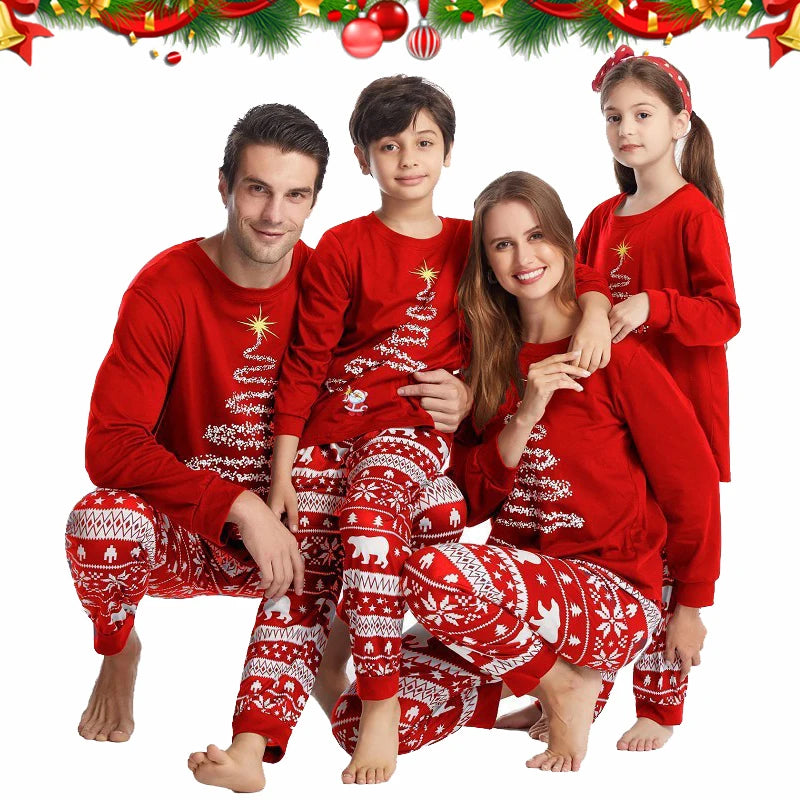 Family Matching Christmas Pajamas Set 2025 ( Father, Mother, Daughter and son )