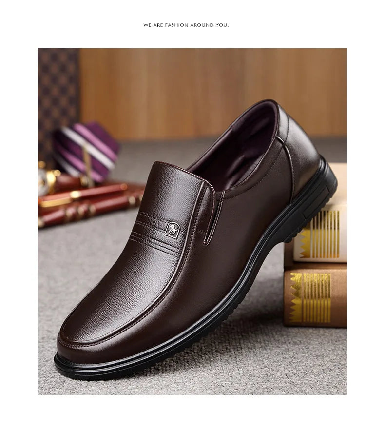 Men's Loafers, Handmade Genuine Leather Shoes