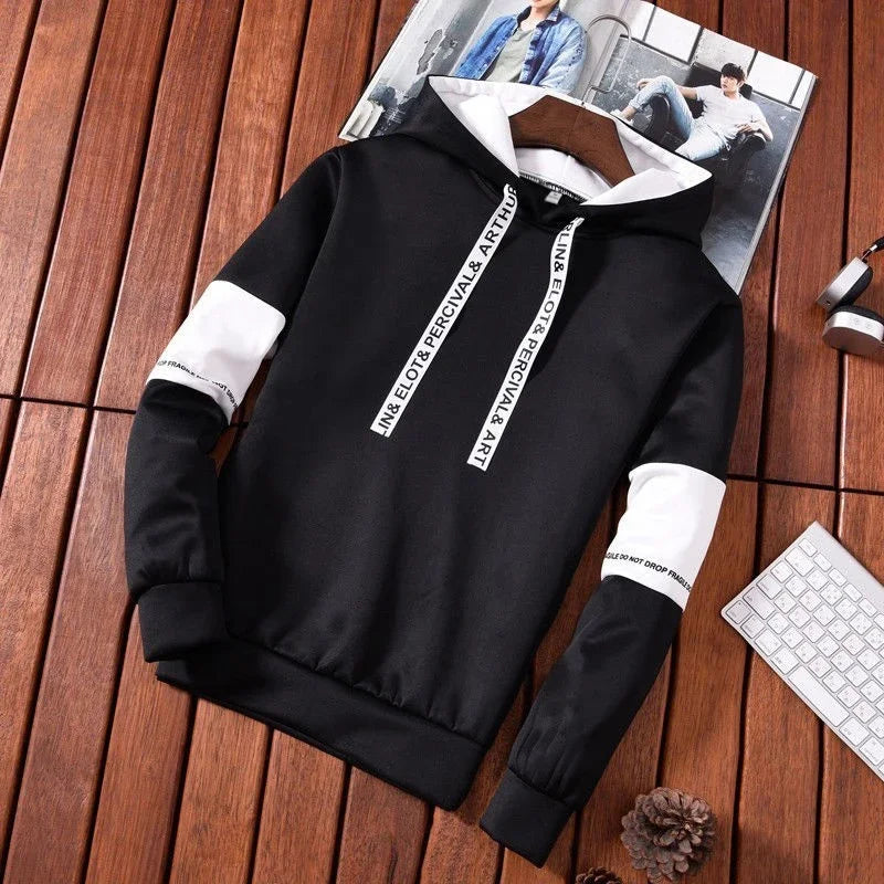 Men's Spring& autumn Hoodies Long Sleeve Casual  Hooded Sweatshirts