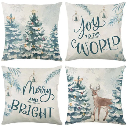 Holiday Hugs: Christmas Home Pillowcases