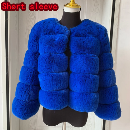 Winter Glam: High Quality Fur Jacket