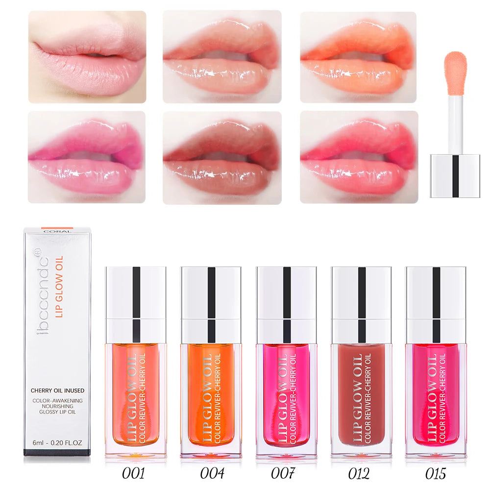 Crystal Jelly Moisturizing Lip Oil Plumping Lip Gloss Makeup Sexy Plump Lip