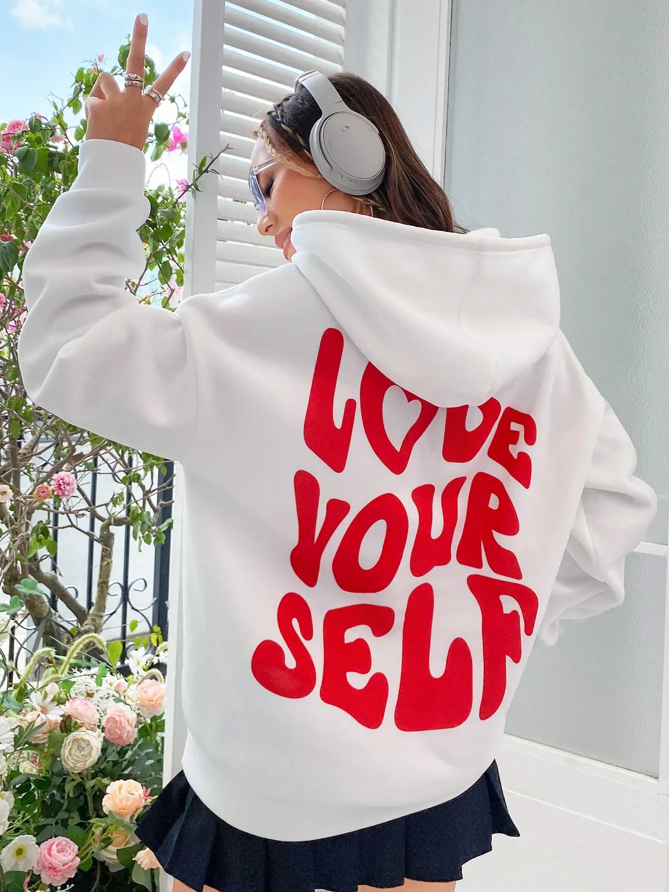 Trendy Bliss: Love Yourself Hoodie