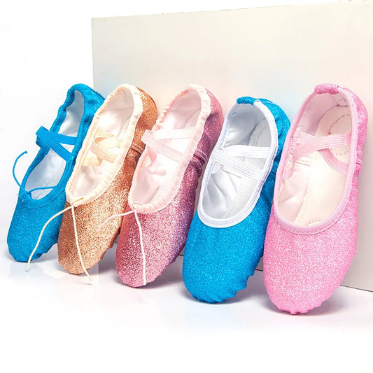 Girls Children Women New Ballet Dance Shoes Yoga Gym