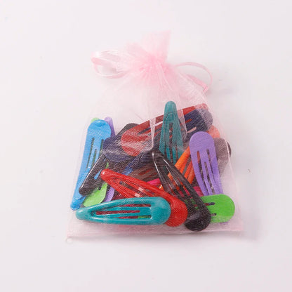 Colorful Hair Clips Set - 10-40pcs