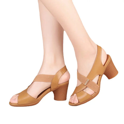 Elegant Grip: Women's High-Heeled Sandals 2025