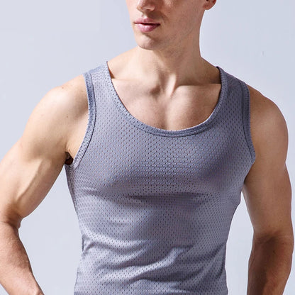 Summer Quick-Drying Thin Breathable Ice Silk Vest