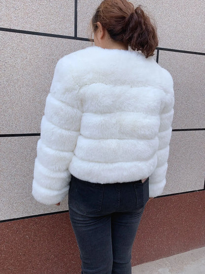 Winter Glam: High Quality Fur Jacket